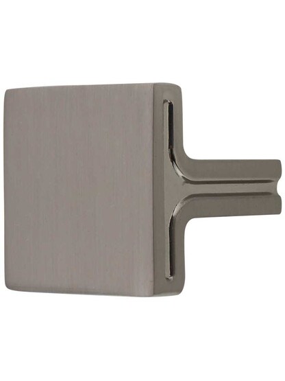 Anwick Cabinet Knob - 1-1/8 inch Square in Satin Nickel.